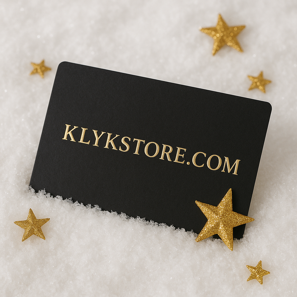Carte cadeau KLYKSTORE - Offrez le style, la qualité & la liberté de choisir - KLYKSTORE