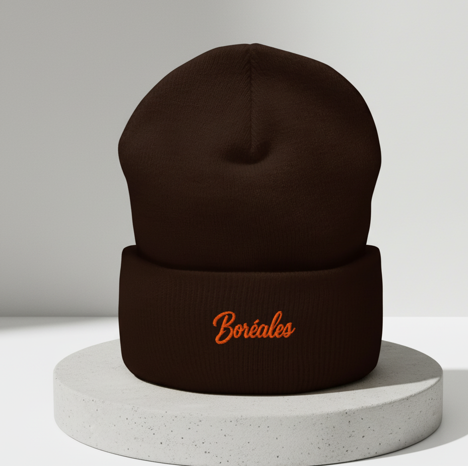 Bonnet unisexe - Broderie BORÉALES