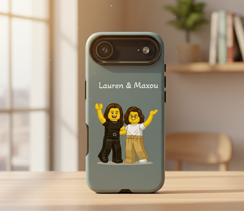 Customizable iPhone case – Turn your photo into a LEGO® character