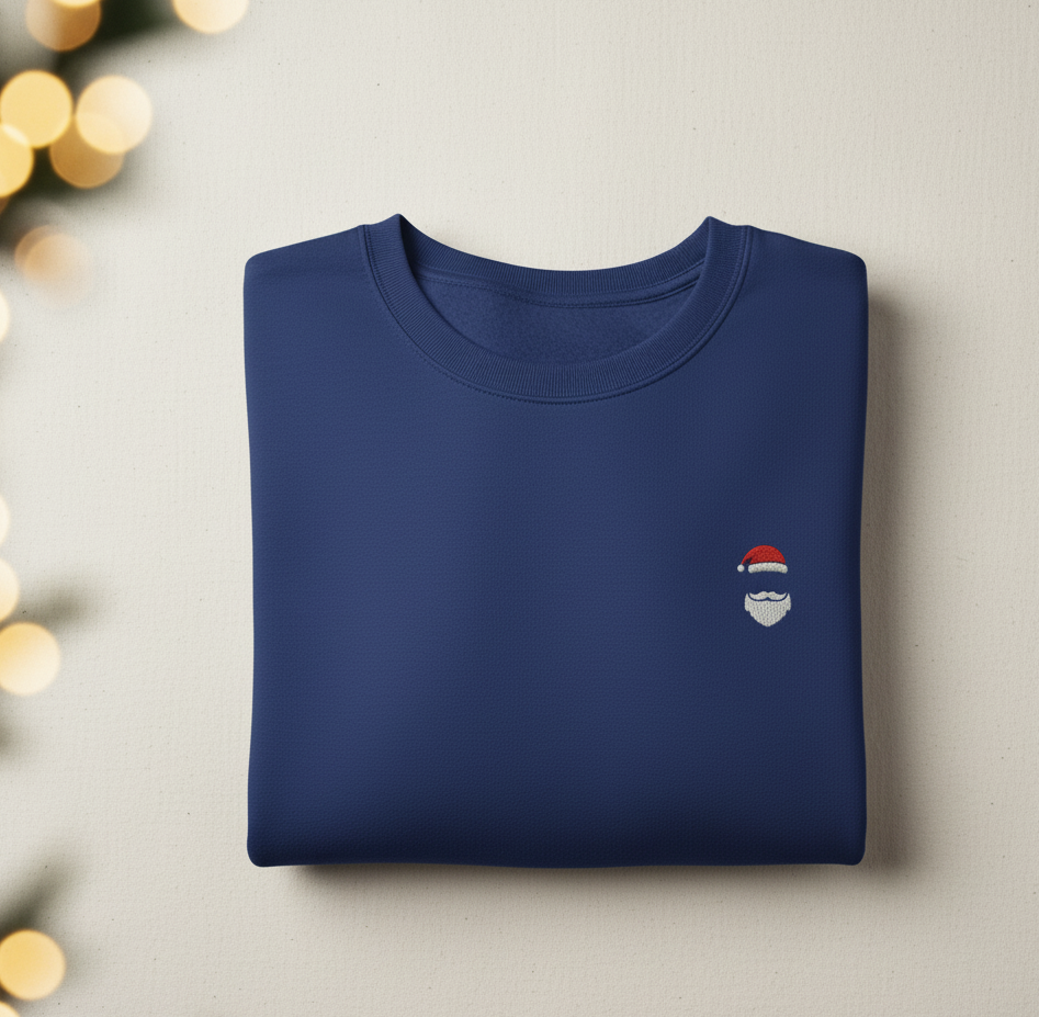 Sweat-shirt unisexe col rond – Broderie Edition Noël - Le Père - KLYKSTORE