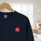 Sweat enfant - Broderie Fleur Marguerite