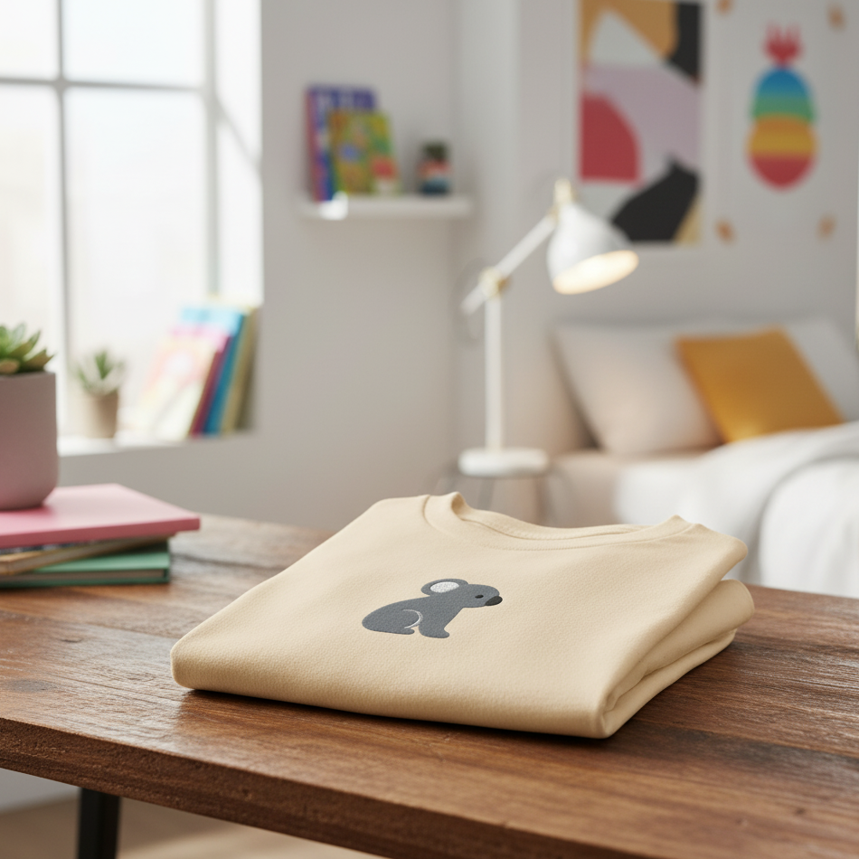 Children's T-shirt – Koala Embroidery