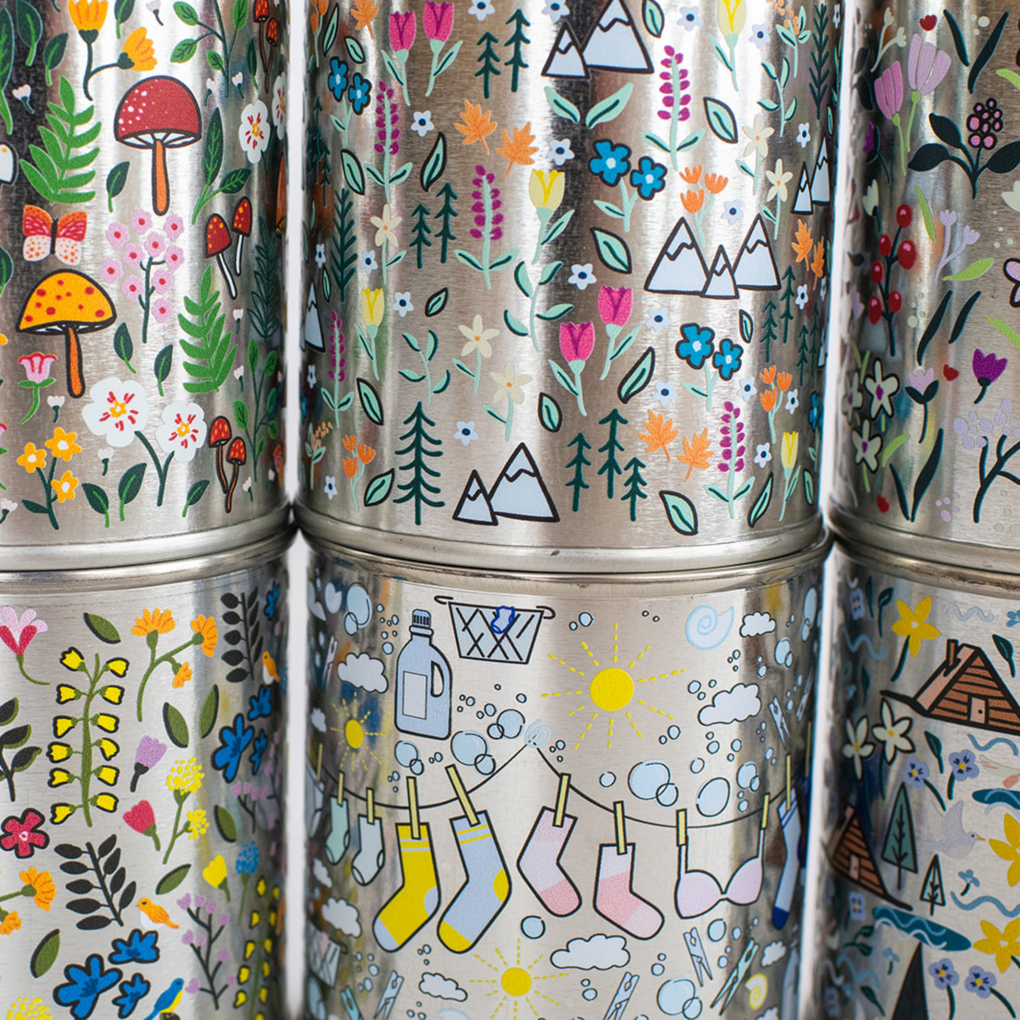 La Bougie en Boîte de Peinture du Vignoble - KLYKSTORE