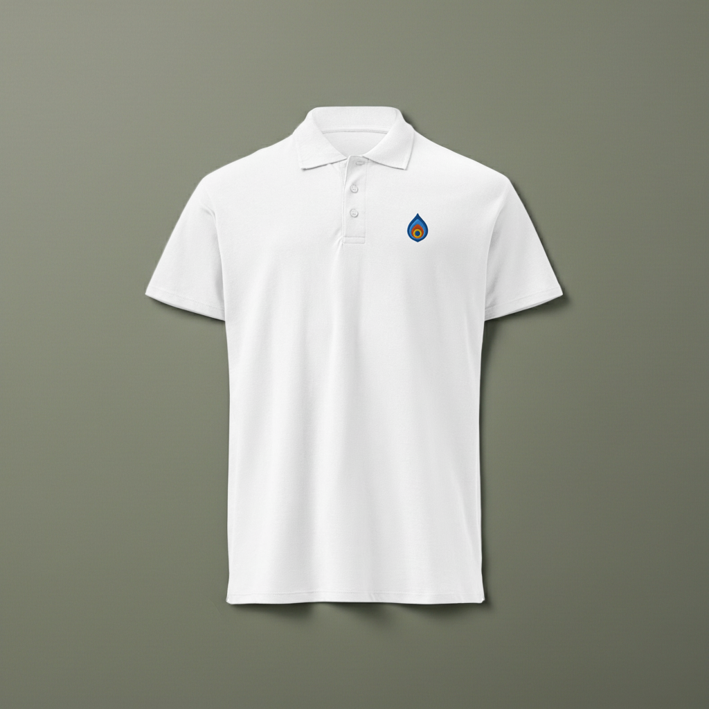 Polo unisexe – Coton Premium & Coupe ajustée - Broderie Edition Oeil de Plume - KLYKSTORE