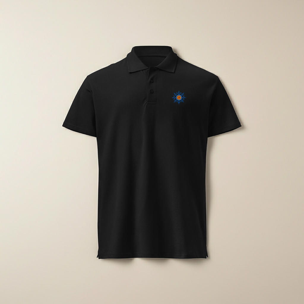 Polo unisexe – Coton Premium & Coupe ajustée - Brodé Edition Flocon - KLYKSTORE